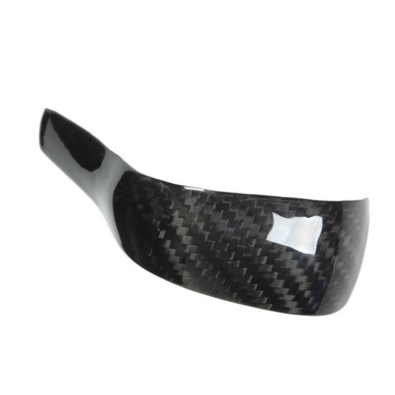 Крышка ручки переключения передач из углеродного волокна, ярко-черная внутренняя отделка ручки переключения передач, замена накладки для Porsche Cayenne 958