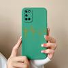 For Oppo A52 A72 A92 Case Butterfly Heart Simple Back Cover Soft Liquid Silicone Funda Camera Protection Anti Drop Phone Housing