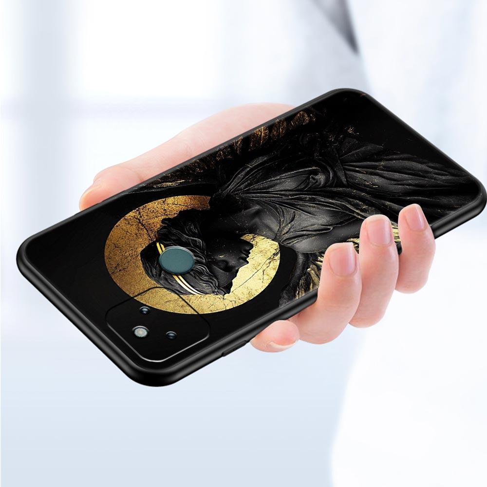 Fashion Ancient Greek Statues Phone Case Cover for Google Pixel 10 9 8 7 6 9A 8A 7A 6A Pro Shockproof Soft TPU 10 Pro XL Shell