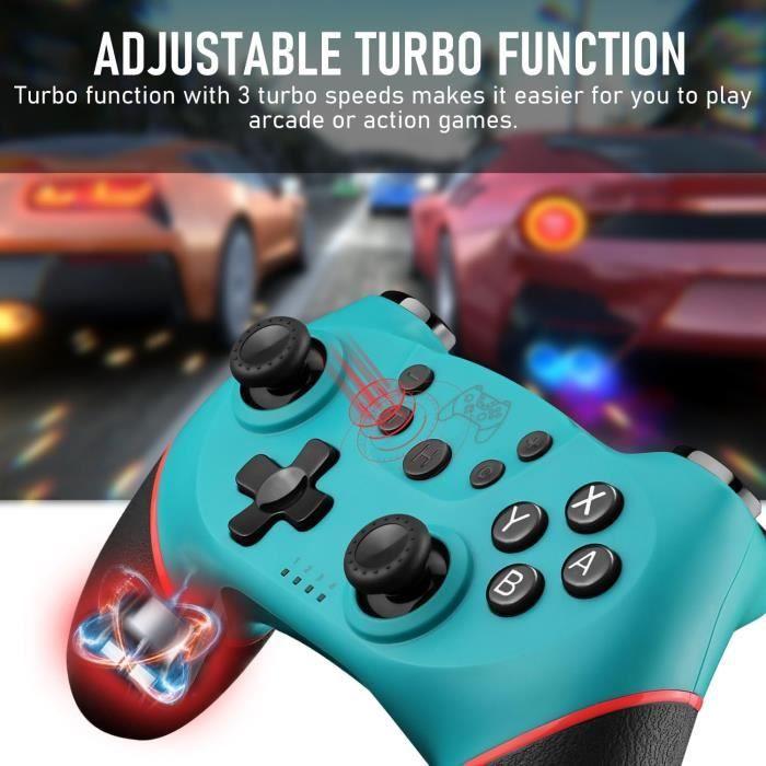 Manette Pro - DISWOE - Diswoe Switch Controller - Bluetooth - Vibration - Ergonomique
