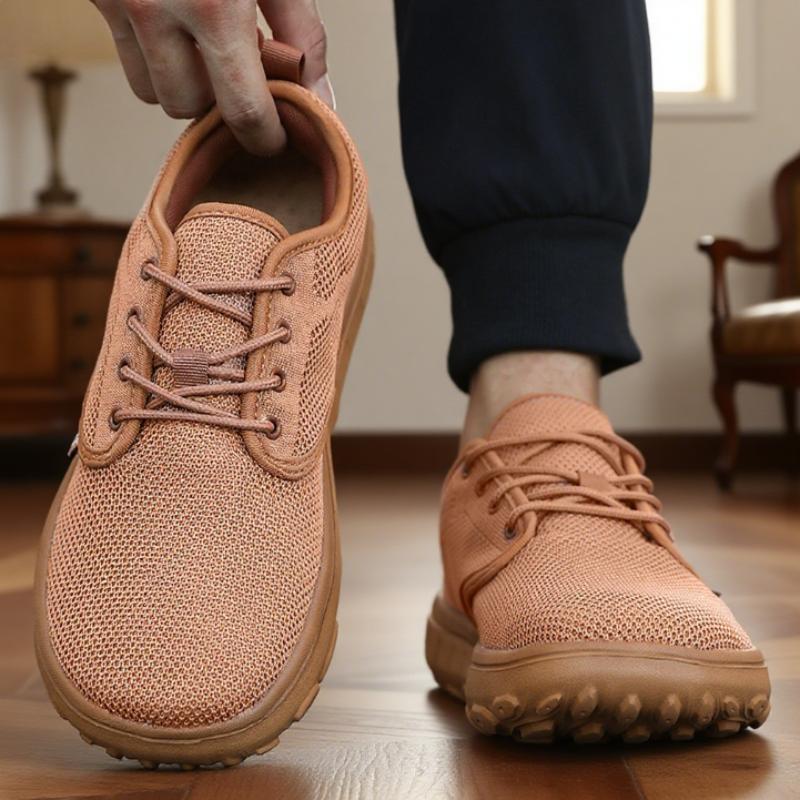 Обувь для босиком для мужчин Удобная тренировочная Дышащая Широкий носок Минималистичная обувь Подошва с нулевым перепадом Платформенные кроссовки Размеры 36-46