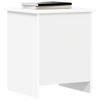 Storage Box White 40 x 40 x 50 cm Engineered Wood