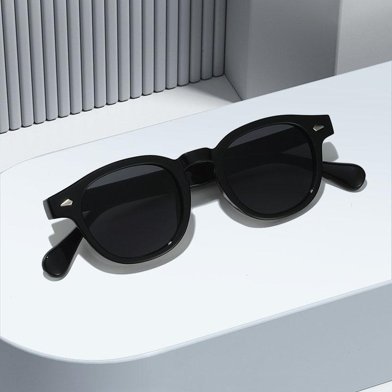 Новые модные круглые солнцезащитные очки Женские солнцезащитные декоративные очки Мужские для вождения и езды на велосипеде На открытом воздухе Защита глаз UV400 Солнцезащитные очки