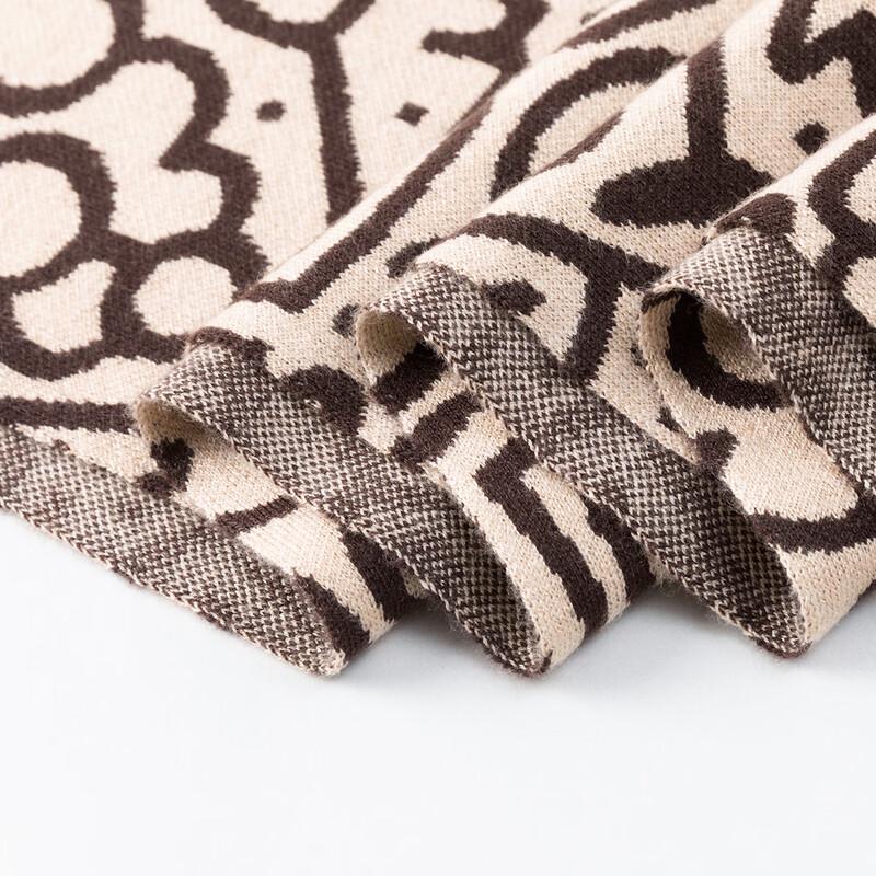 Navigare Cartoon Sailboat Jacquard Warm Scarf