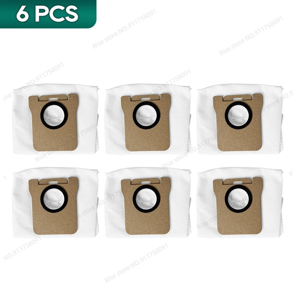 Compatible for ( Mijia Robot Vacuum Mop 5 Pro ) Accessories Main Brush Filter Dust Bag Mop Cloth Replacement Parts Kit