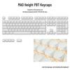 Cute Cat Ear Keycap: PBT Dye-Sublimation, Translucent, Compatible with MX Switches