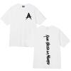 2025 Summer Rapper Anuel AA Real Hasta La Muerte Mens Pure Cotton Tshirt Harajuku Fashion Shortsleeved Highquality Top
