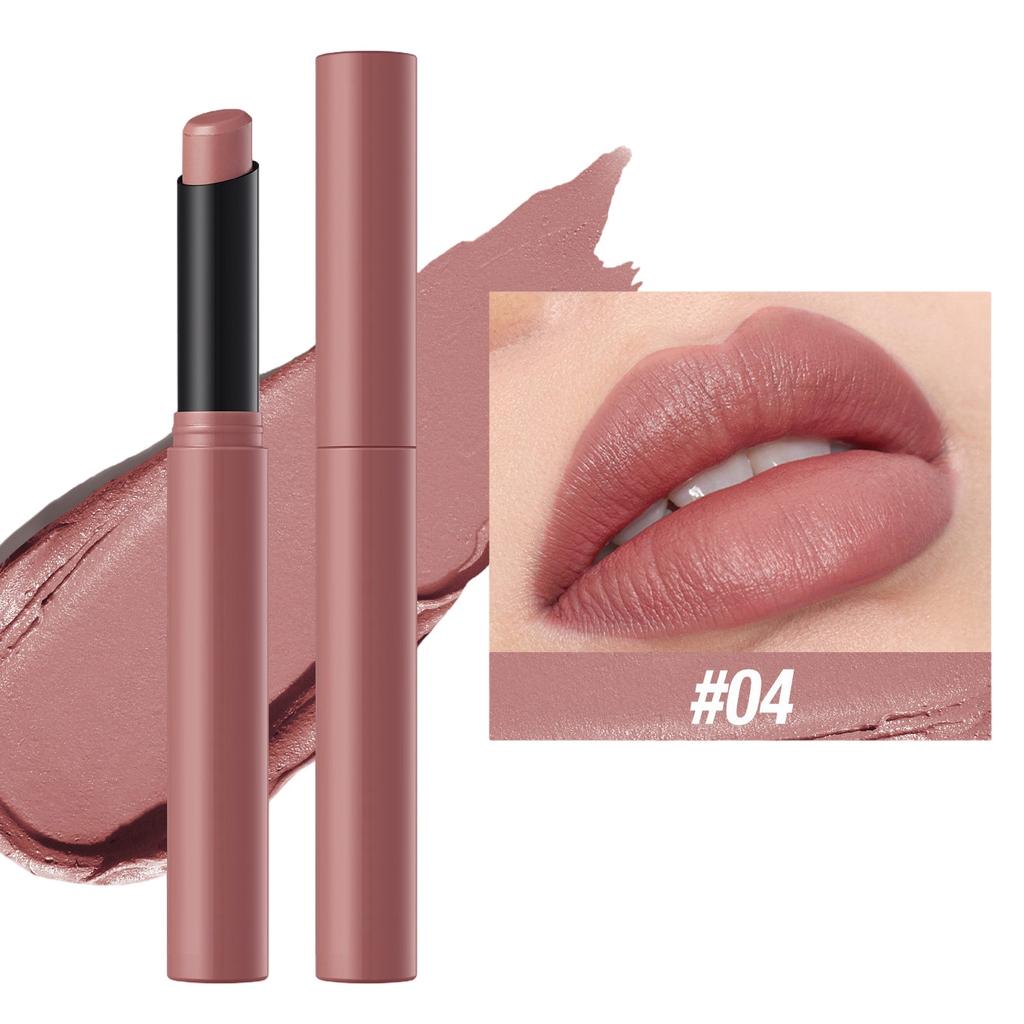 Бархатная губная помада Nude Soft Dark High Color, стойкая водостойкая помада-бальзам для губ, косметика в подарок.