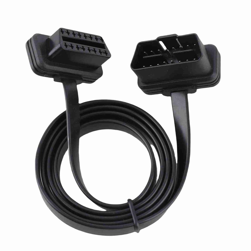 Автомобильный 16-контактный кабель-удлинитель OBD «папа-мама», диагностический адаптер
