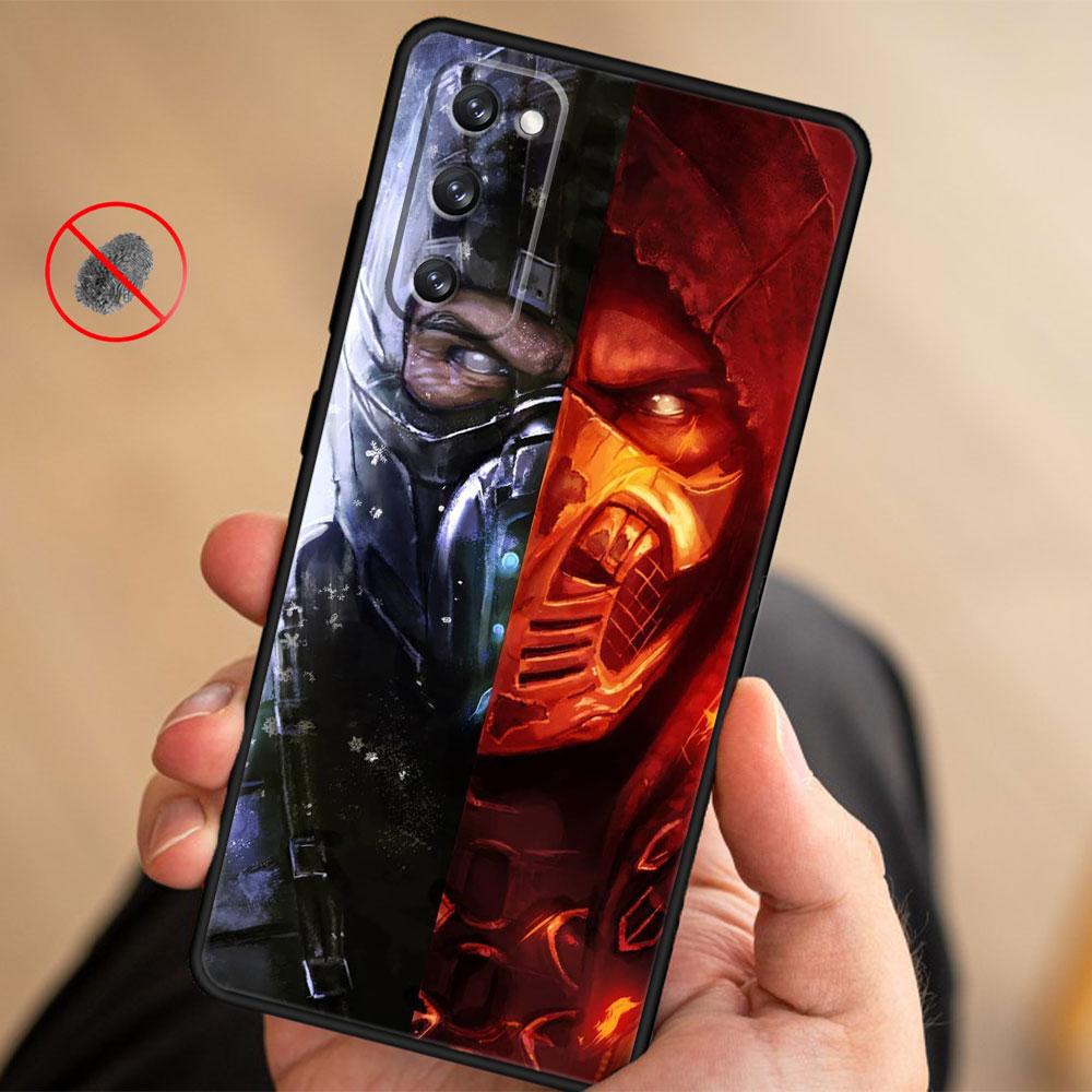 Игра Mortal Kombat для Samsung Galaxy S21 Plus S22 Ultra 5g S10 Lite Note 20 10 S8 S20 Fe S9 S10e S7, сумка-чехол для телефона