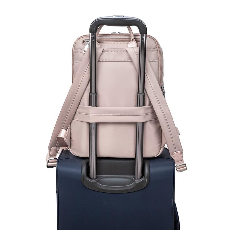 Fashionable Korean Style Lightweight Large Capacity Commuter Laptop Backpack Oxford Cloth Business Travel Daypack