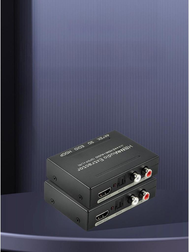 HDMI в HDMI, аудио + SPDIF + R/L преобразователь с блоком питания