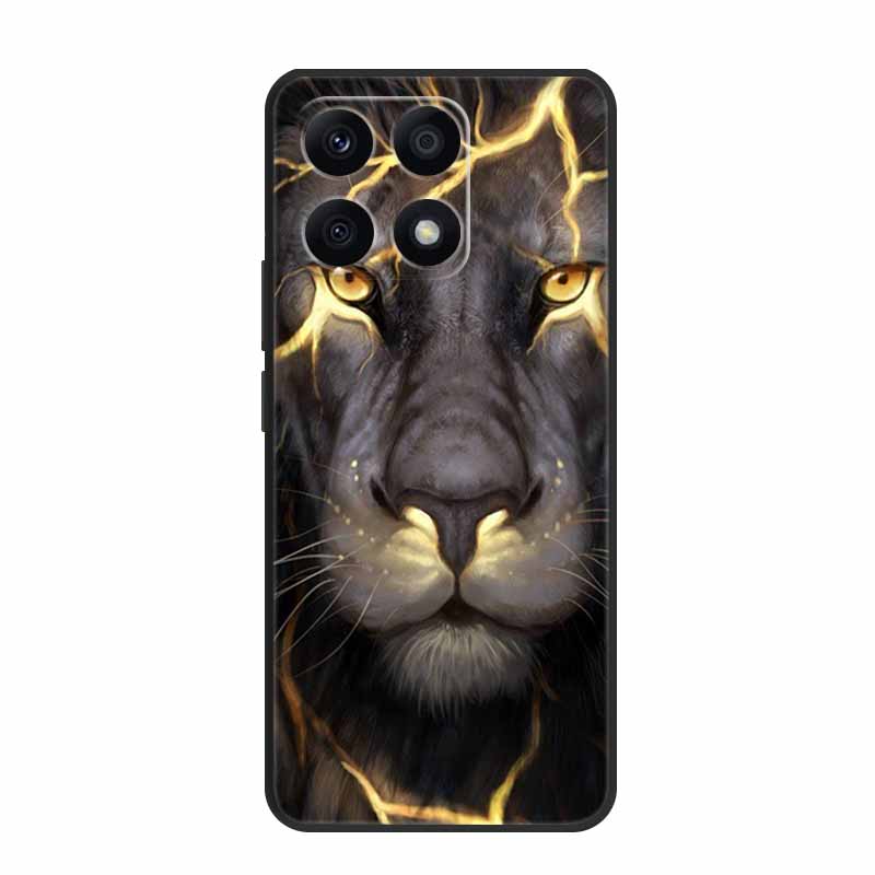 Чехол для Xiaomi 14T Pro 14 T Pro Чехол для телефона Лев Волк Черный Силиконовый Мягкая Задняя Крышка Чехлы Для Xiaomi 14T Pro Чехол 14TPro Funda