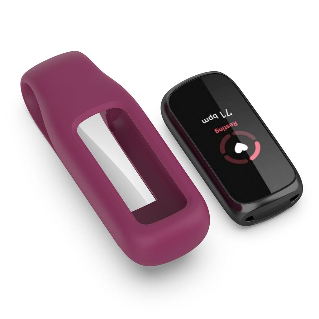 Сменные пряжки для умных часов Fitbit-Luxe Силиконовые для корпуса Стальные зажимы Браслет Носимые для умных аксессуаров