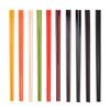 Colorful Disinfected Melamine Chopsticks for Hotels, Restaurants, and Fast Food