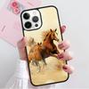 Лошади Бегущие Ракушка Чехол Для iPhone 17 Air 15 16 14 13 12 Pro Max 11 Pro Max Plus Чехол для Телефона