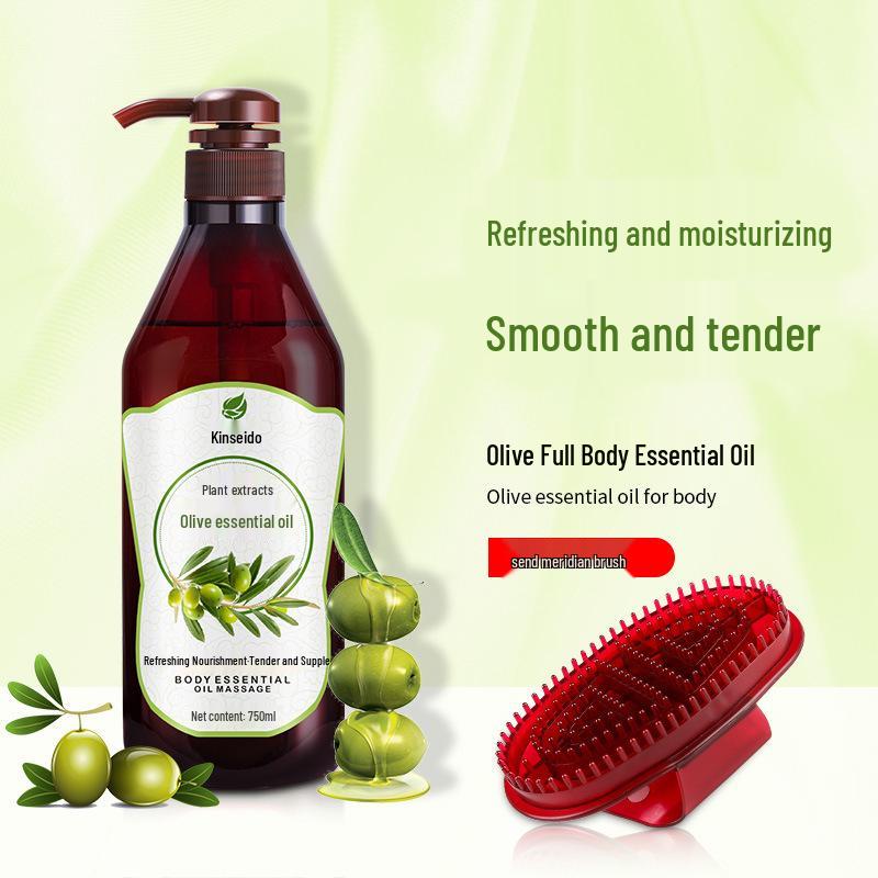 Массажное эфирное масло Роза и Олива - 750 мл Использование в салоне красоты Меридианы, Настоянное на старом имбире