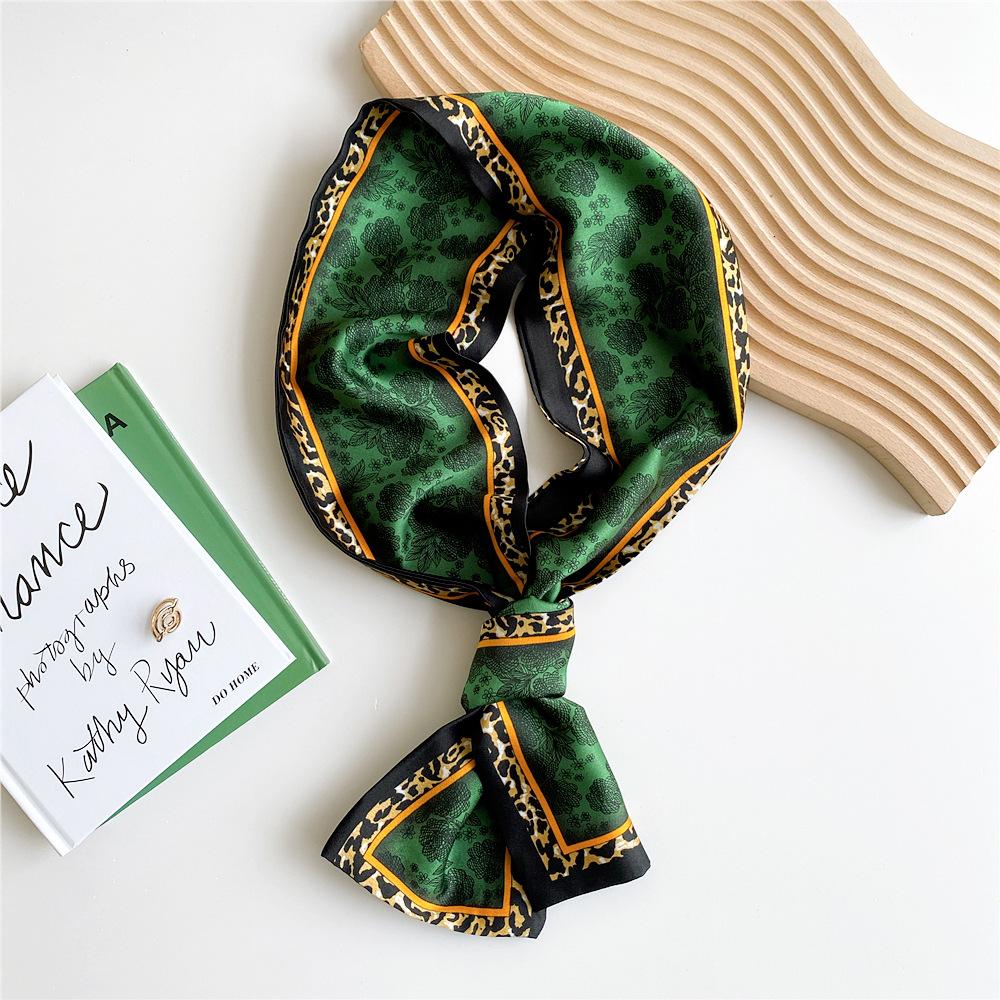 New Scarves Silk Scarves Women'S Spring And Autumn Season Long Decorative Professional Scarves Summer Thin Styles Paired With Shirts Stylish