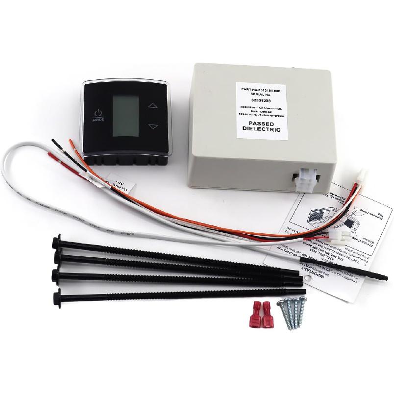 3316230.000 RV Wall Thermostat/Relay Box Heat/Cool For Dometic For RV/Camper Conditioners 3316230.700 With Black Wall Thermostat 3316230.714