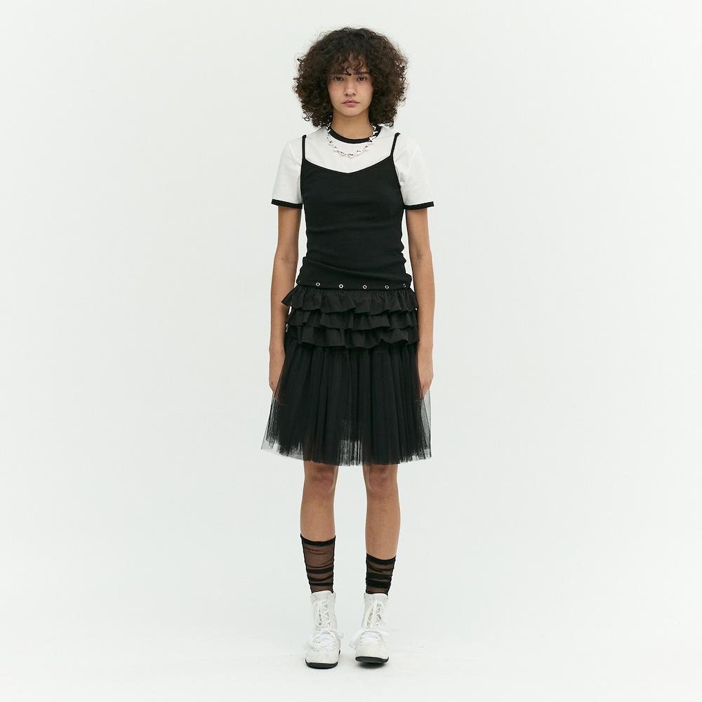 Сетчатая юбка Ibiem Layer Skirt Emp7Wsk050