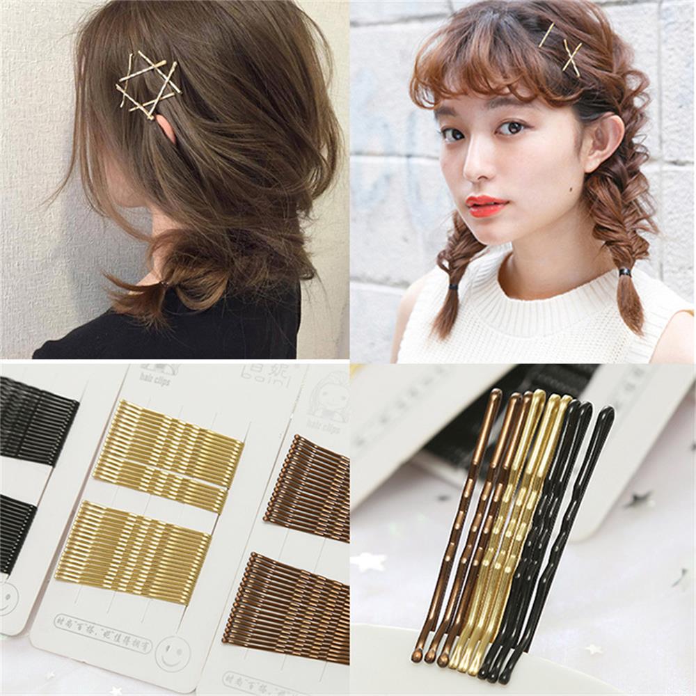 1Set(24PCS) Fashion Wave Salon Barrette Hairpin Hair Styling Clip Bobby Pin