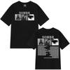 Sombr Merch Футболка с принтом Тур 2026 Мужская Женская Хип-хоп Футболка Модная Одежда Летние Футболки с коротким рукавом Повседневные Футболки Стритвир