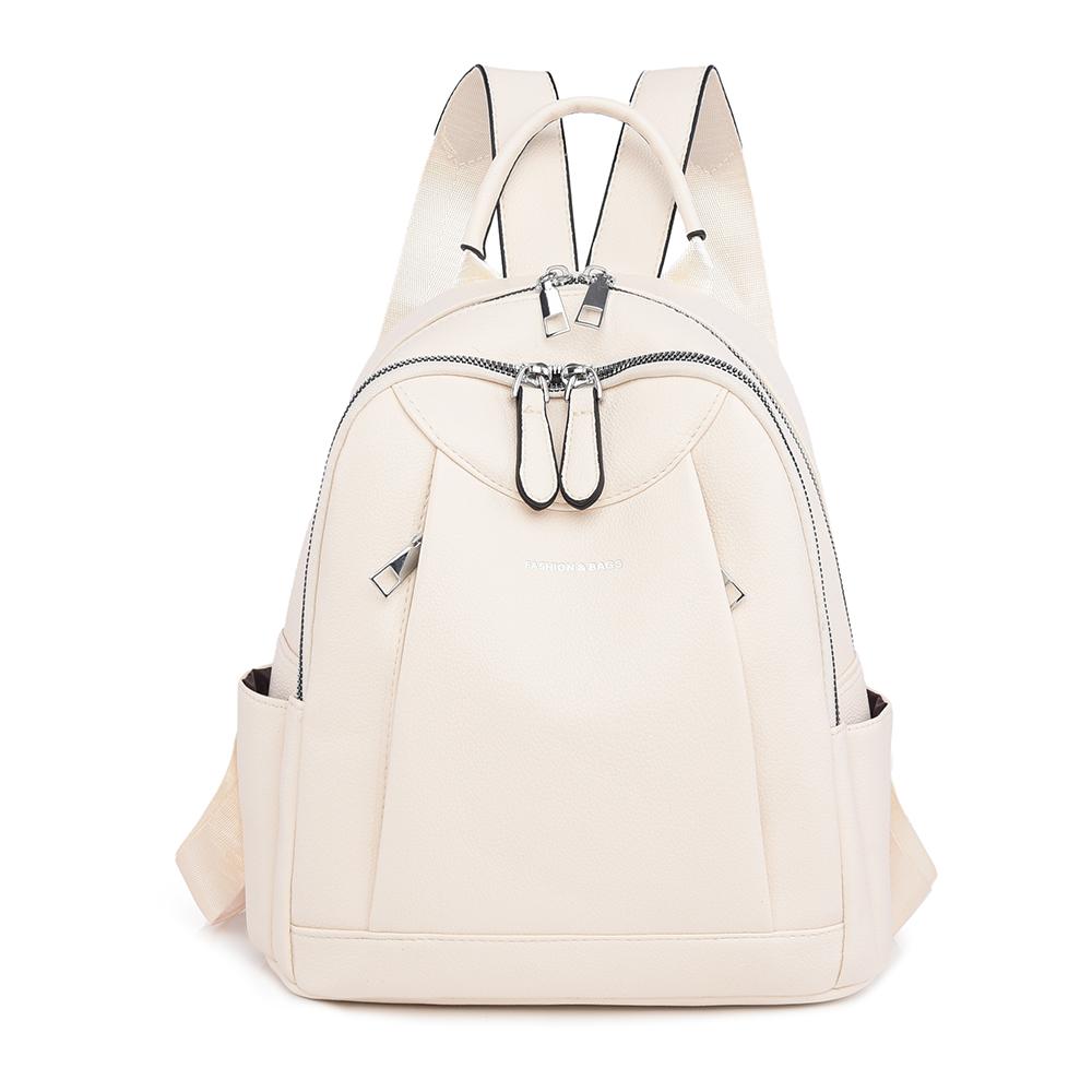Backpack Women's PU Large Capacity Backpack
