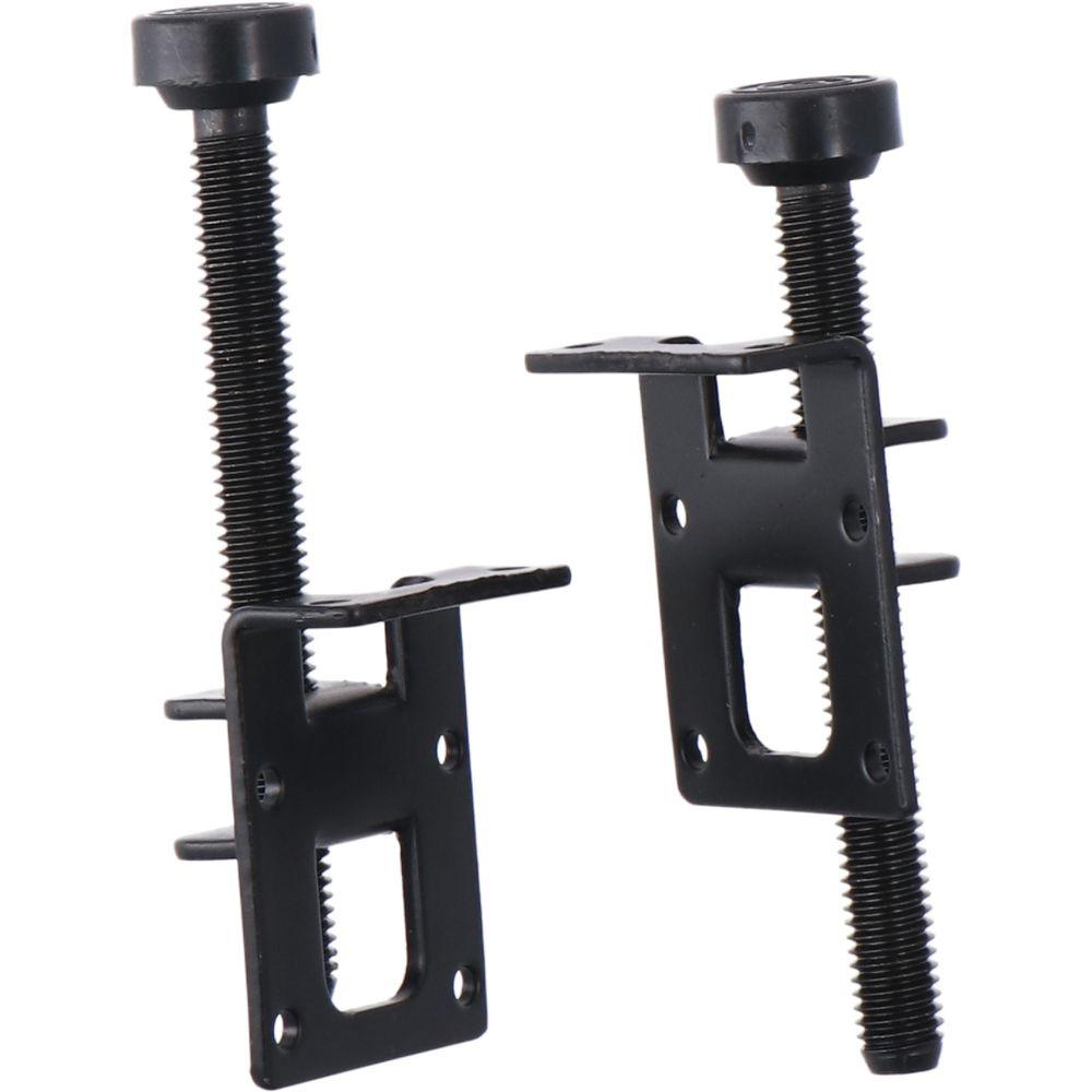 4 Pack Black Furniture Feet Steel Load Levelers Furniture Leveler Leg  Workbench Table Cabinet