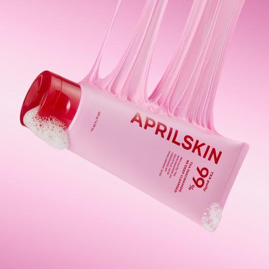 Aprilskin Tranexamic Acid Deep Cleanser – Tone-Up & Pore Purifying Foam, Korean