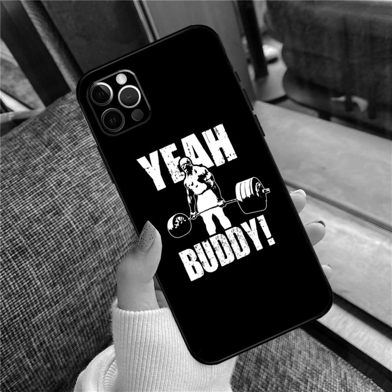 Чехол для телефона для бодибилдинга, тренажерного зала, фитнеса для iPhone 16 15 13 12 11 14 Pro Max 12 13 mini XR 15 16 Plus 16e Защитная оболочка