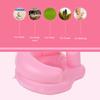 Inflatable Baby Chair Portable Kids Sofa Safety Training seat Pushchair for Playing Bathing Floor Beach Poolside PVC Pink