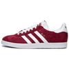 Кроссовки унисекс Gazelle Collegiate Burgundy Red Cloud-White Gold-Metallic B41645