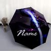 Personalized Name K-KPop Demon Hunters Print Umbrella - Automatic Open/Close, Eight-Rib Durable Frame, Automatic Folding Umbrella
