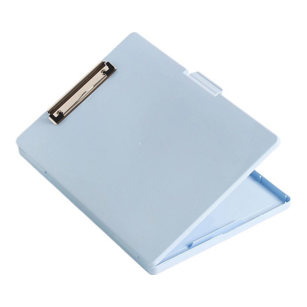Candy Color A4 File Folder Side Opening Writing Board Book Pad Clamp Student Writing Pad Office