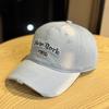 High-quality new style baseball cap with trimmed edges for women, makes the face look smaller, large brim, Korean version, spring/summer hat, men's