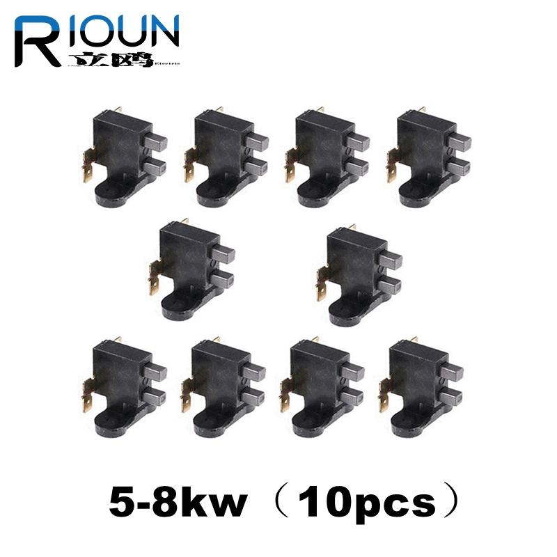 10X Generator Carbon Brush Holder Suitable For 2-3kw 5-8kw Generators 168F 188F GX160 GX390 Power Gensets