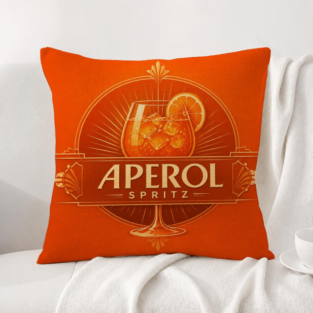 Brand AAperolL Cushion Cover Natural Linen Pillowcase Set AllinOne Decor Cushion Cover for Sofa Bedroom Chair