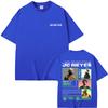 Hot Sale Rapper Jc Reyes Tour 2025 Graphic Print Tshirt Unisexs Hip Hop Fashion Short Sleeve Tshirts Unisex Retro Oversized T Shirt