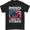 Honoring All Who Served Thank You Veterans Day US Patriotic Proud Family T-Shirt