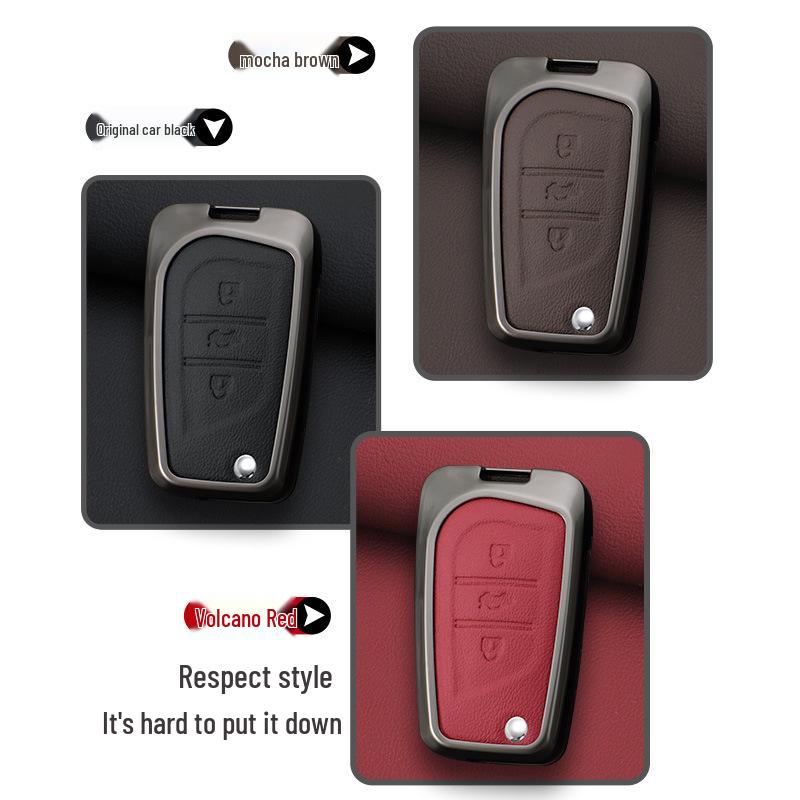 Чехол для ключа Toyota для моделей Corolla, Highlander, RAV4 и Reiz