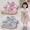 Spring Autumn Hello Kitty Girls Casual Shoes Sweet Princess Style Lightweight Soft Sole Non Slip Toddler Sneakers
