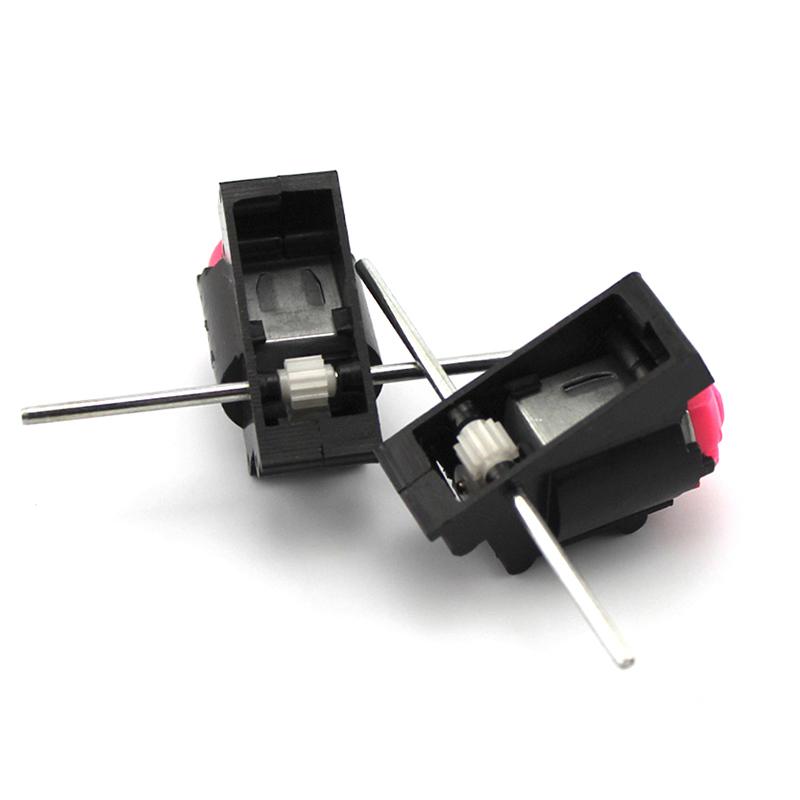 Двойной вал конический угловой редуктор мотор костюм червячный редуктор DIY детали высокое качество пульт дистанционного управления автомобиль лодка танк игрушечная модель автомобиль двигатель