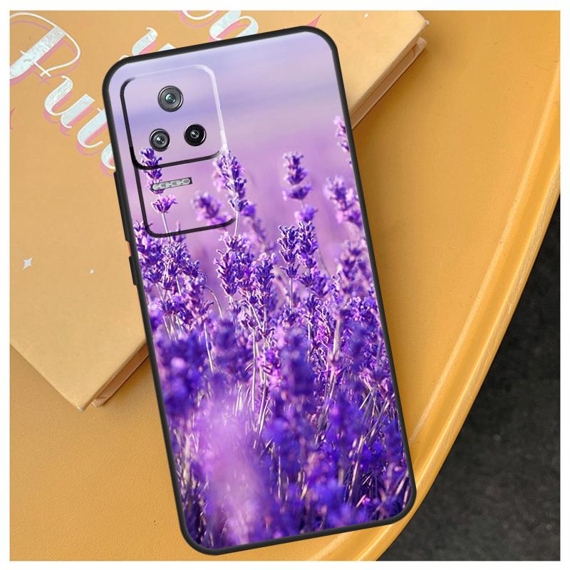 Lavender Purple Flowers Funda For Xiaomi 17 Pro Max 13T 14T 15T 14 15 Ultra POCO X7 X5 X6 F5 F6 F7 Pro F8 Ultra Case