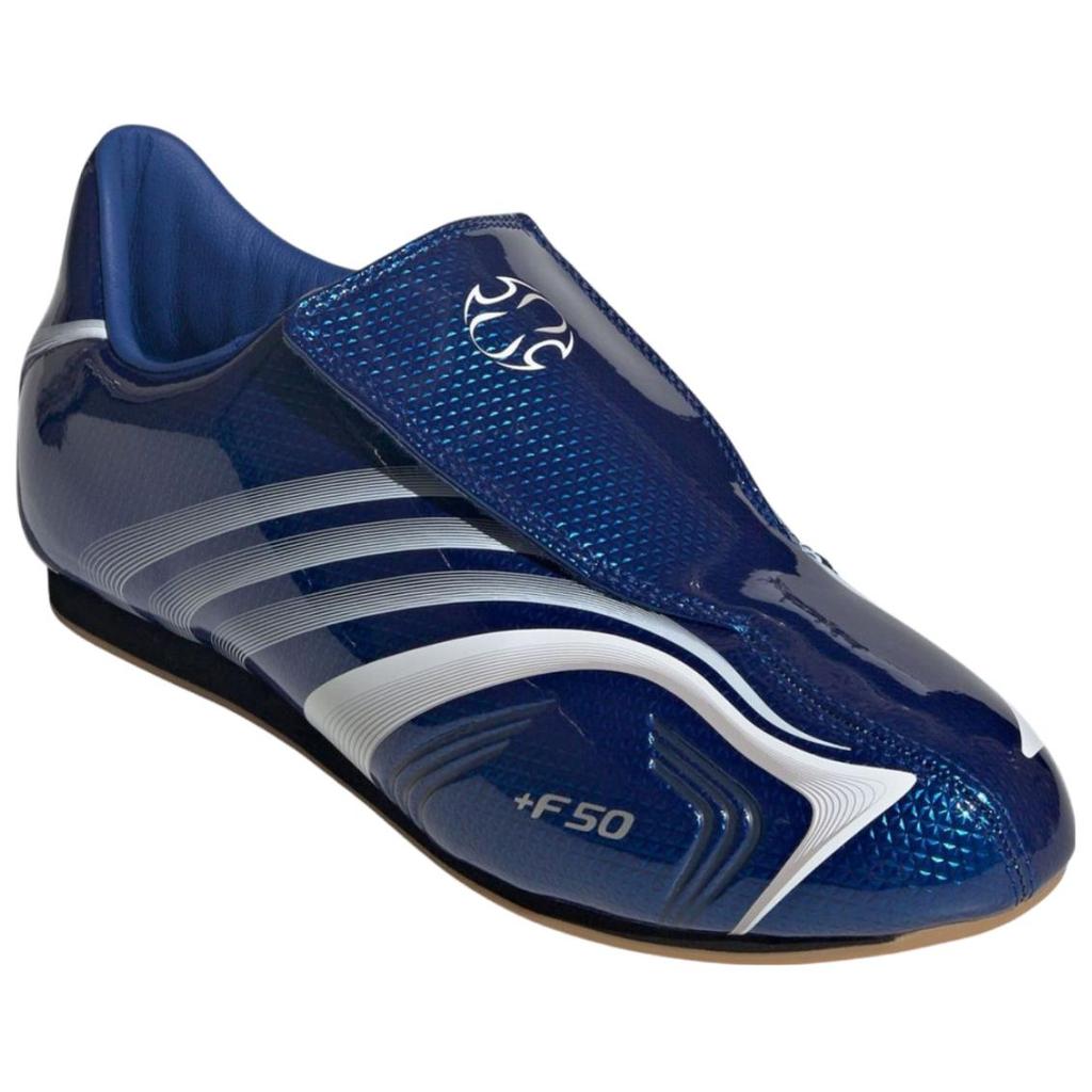 Adidas Taekwondo F50 Royal Blue Women Sneakers Footwear-White Dark-Blue JS1046