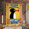 Cartoon Cute PPingu Penguin Colorful Tapestry Wall Hanging Bohemian Wall Tapestries Mandala Wall Hanging Sheets