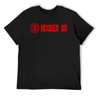 Husker Du стиль винтажная футболка Мужская футболка одежда аниме животное принт для мальчиков оверсайз футболки мужчина мужская одежда