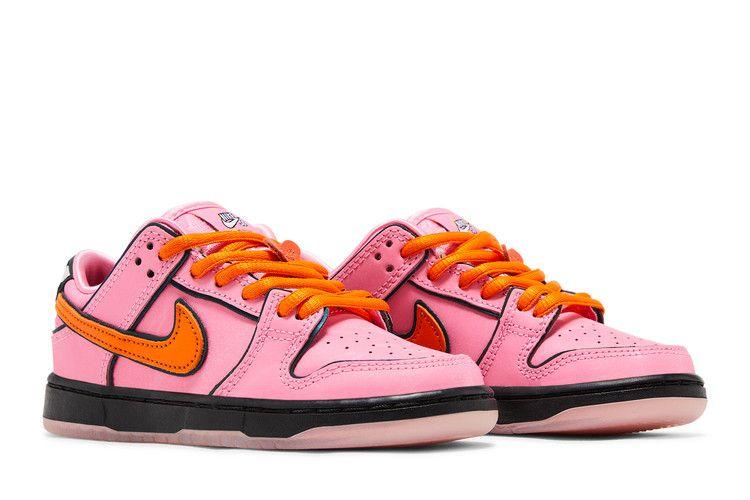 Kids' Sneakers Nike SB Dunk Low The Powerpuff Girls Blossom (PS) Lotus Pink/Digital Pink/Medium Soft Pink