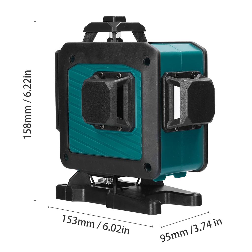 Multifunctional 16 Lines Laser Level 3 Degrees  Selfleveling Function Leveling Tool Omnidirectional Ground
