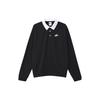 Мужская рубашка с длинным рукавом и воротником из флиса Club Fleece 'Черная' DX0538-010