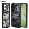 (В комплекте ремешок на запястье)Чехол-накладка IBMRS Camo для Oppo K12x (ТПУ + Поликарбонат | Матовый черный)